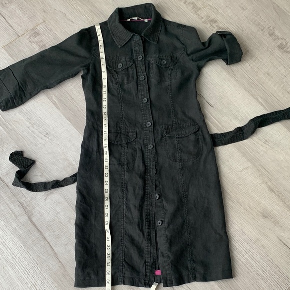 Boden Linen Shirt Dress, size 2. - Picture 14 of 15
